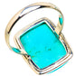 Chrysocolla Rings handcrafted by Ana Silver Co - RING132267 - Photo 3