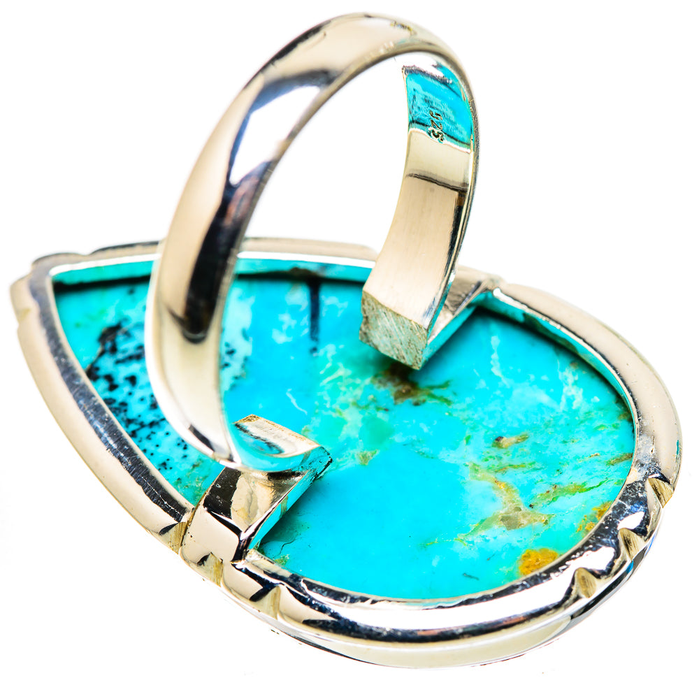 Chrysocolla Rings handcrafted by Ana Silver Co - RING132287 - Photo 3