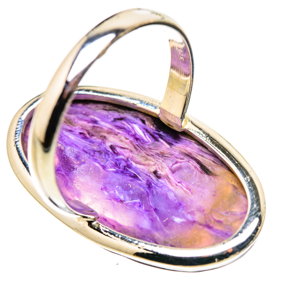 Charoite Rings handcrafted by Ana Silver Co - RING132297 - Photo 3