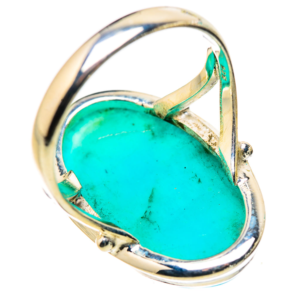 Chrysocolla Rings handcrafted by Ana Silver Co - RING132306 - Photo 3