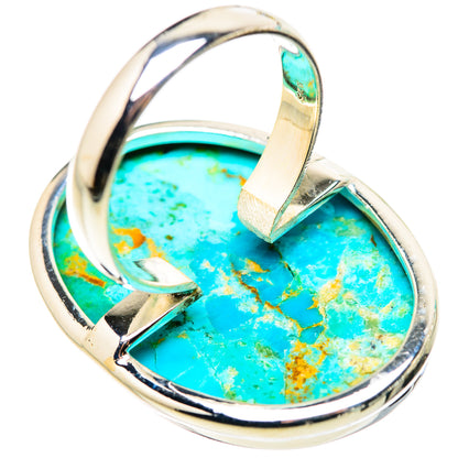 Chrysocolla Rings handcrafted by Ana Silver Co - RING132308 - Photo 3