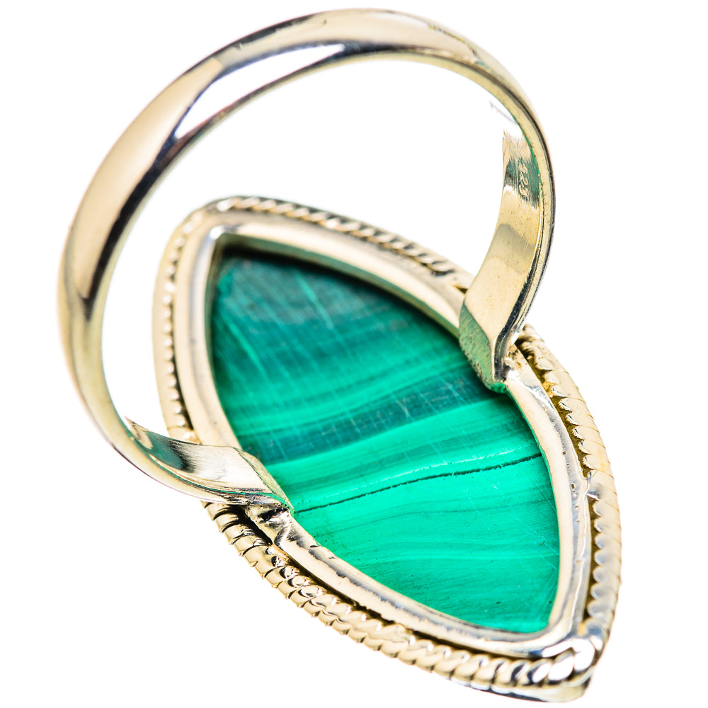 Malachite Rings handcrafted by Ana Silver Co - RING132312 - Photo 3