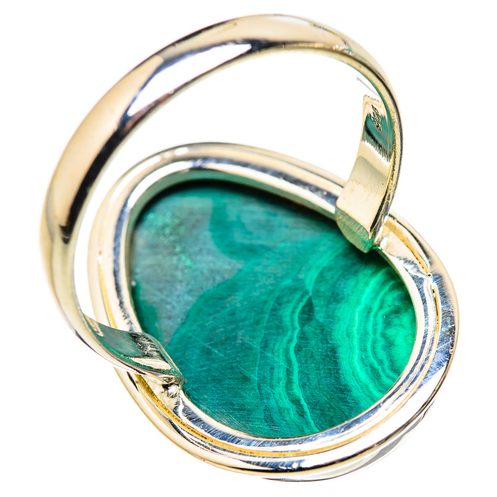 Malachite Rings handcrafted by Ana Silver Co - RING132313 - Photo 3