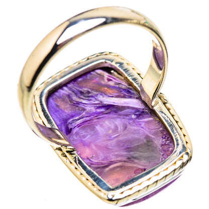 Charoite Rings handcrafted by Ana Silver Co - RING132318 - Photo 3