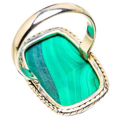 Malachite Rings handcrafted by Ana Silver Co - RING132331 - Photo 3