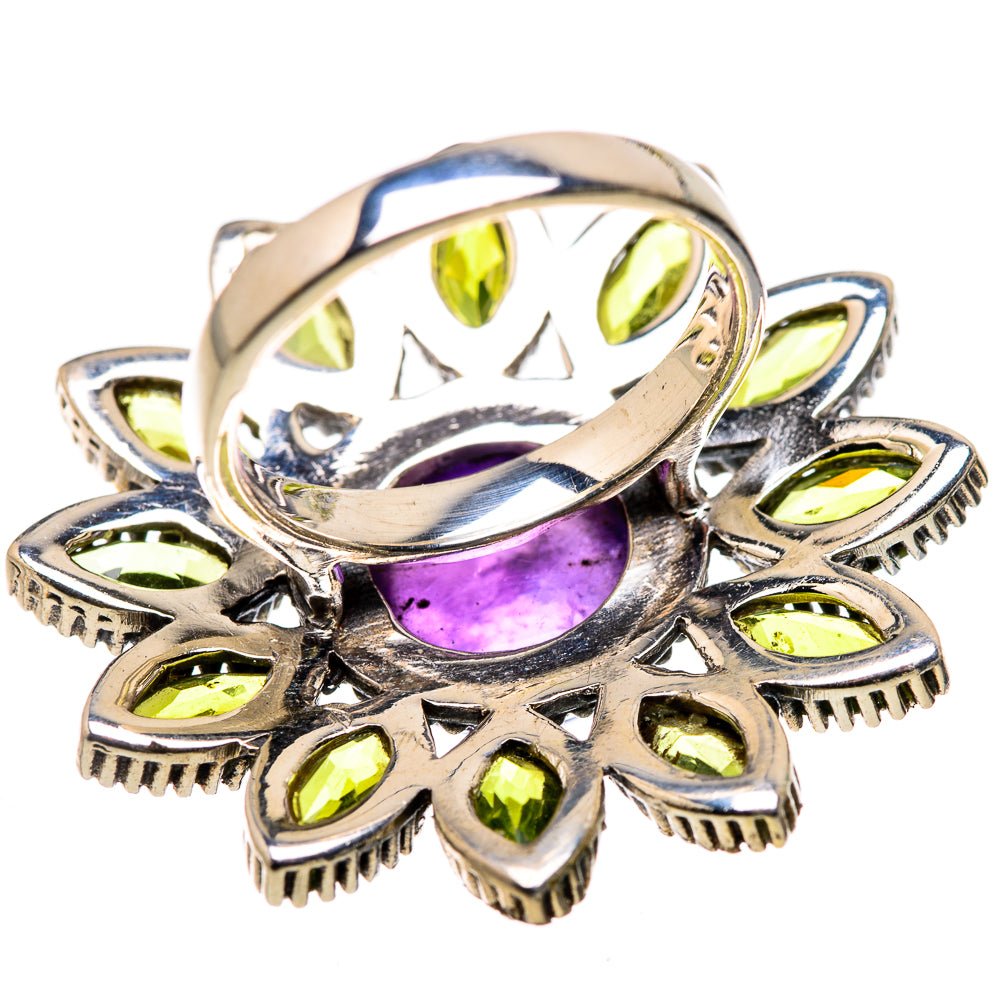 Amethyst Rings handcrafted by Ana Silver Co - RING132332 - Photo 3