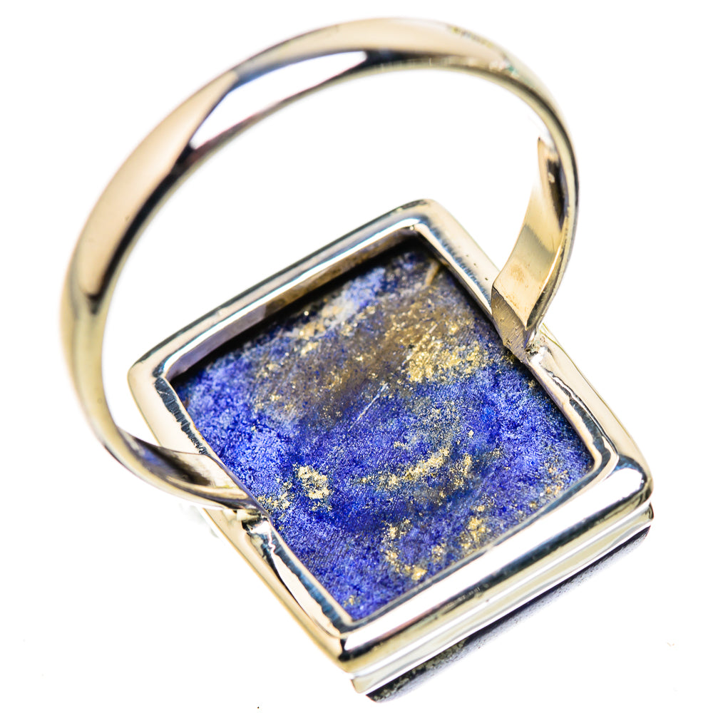 Lapis Lazuli Rings handcrafted by Ana Silver Co - RING132345 - Photo 3
