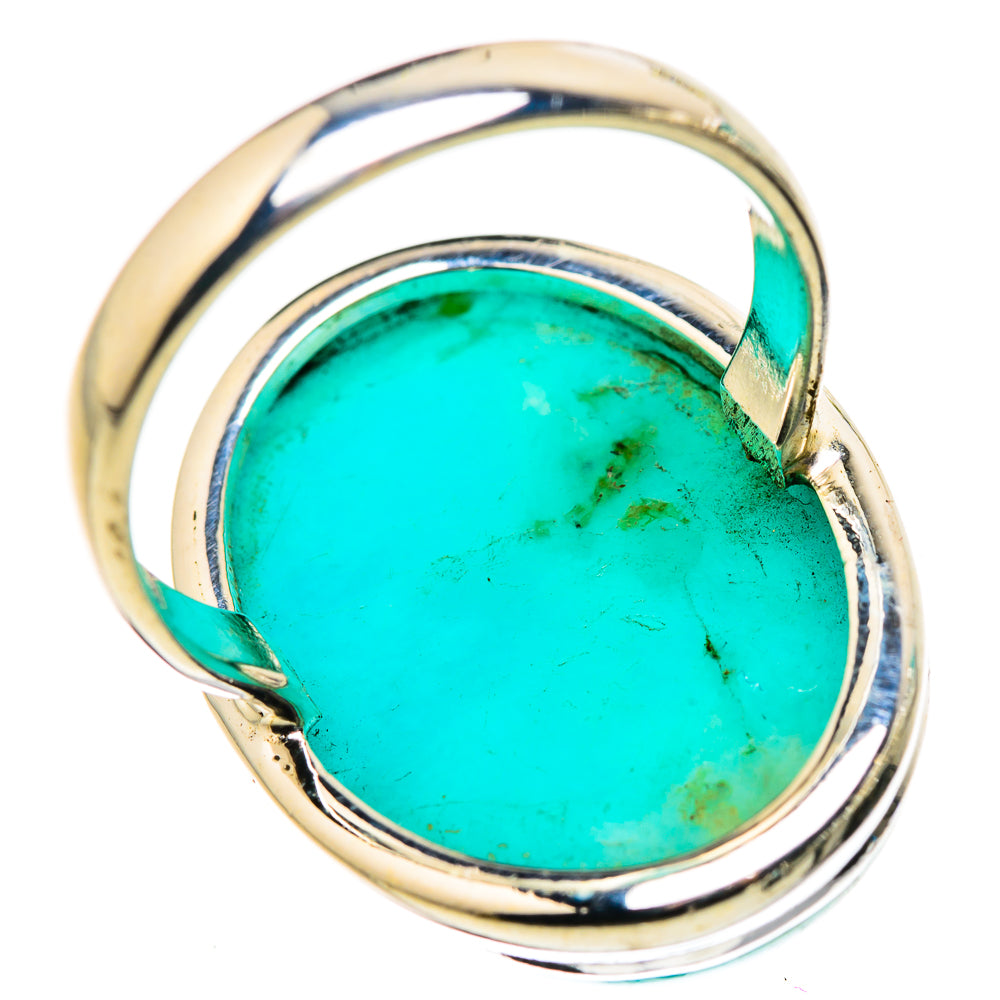 Peruvian Amazonite Rings handcrafted by Ana Silver Co - RING132346 - Photo 3