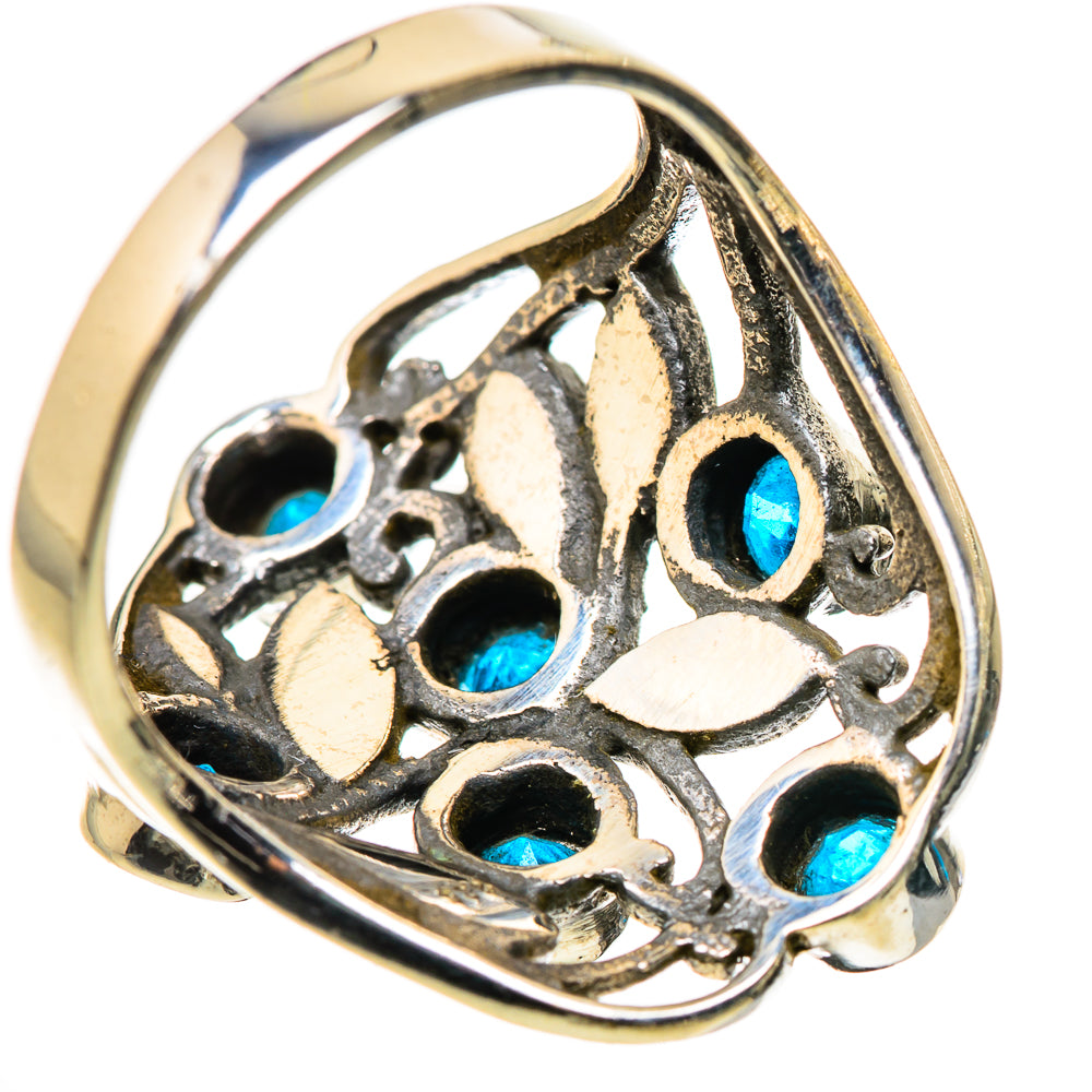 Swiss Blue Topaz Rings handcrafted by Ana Silver Co - RING132350 - Photo 3