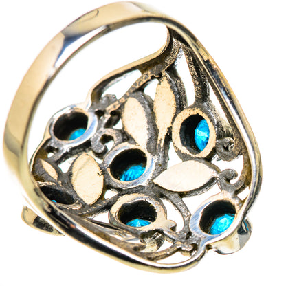 Swiss Blue Topaz Rings handcrafted by Ana Silver Co - RING132350 - Photo 3