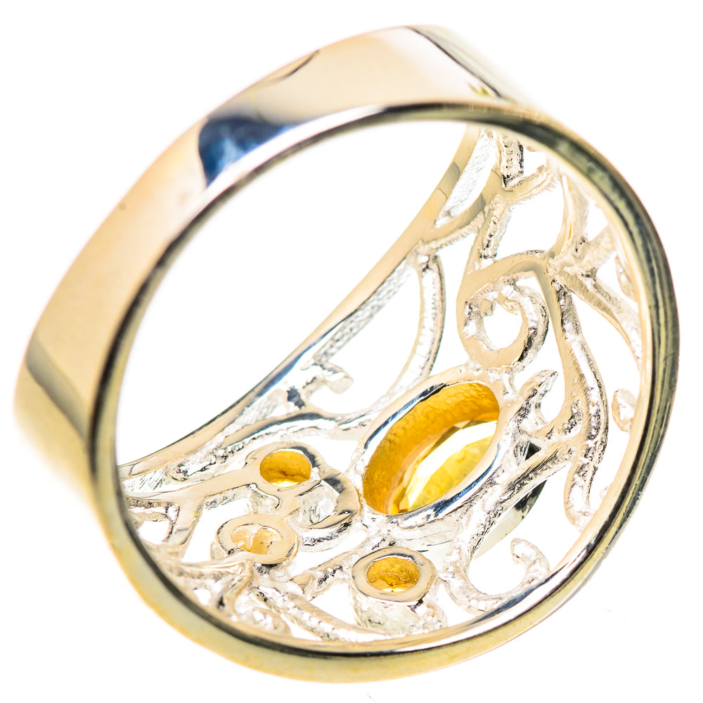 Citrine Rings handcrafted by Ana Silver Co - RING132356 - Photo 3