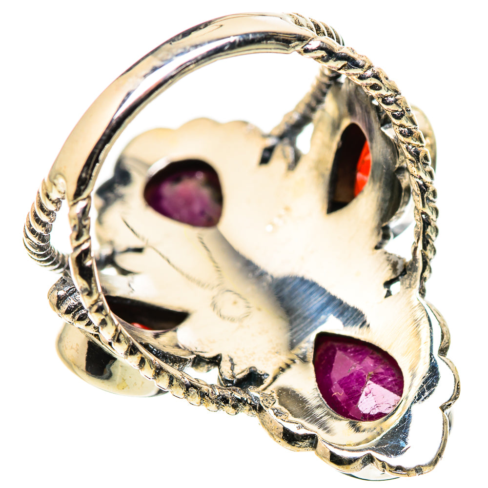 Ruby Rings handcrafted by Ana Silver Co - RING132357 - Photo 3