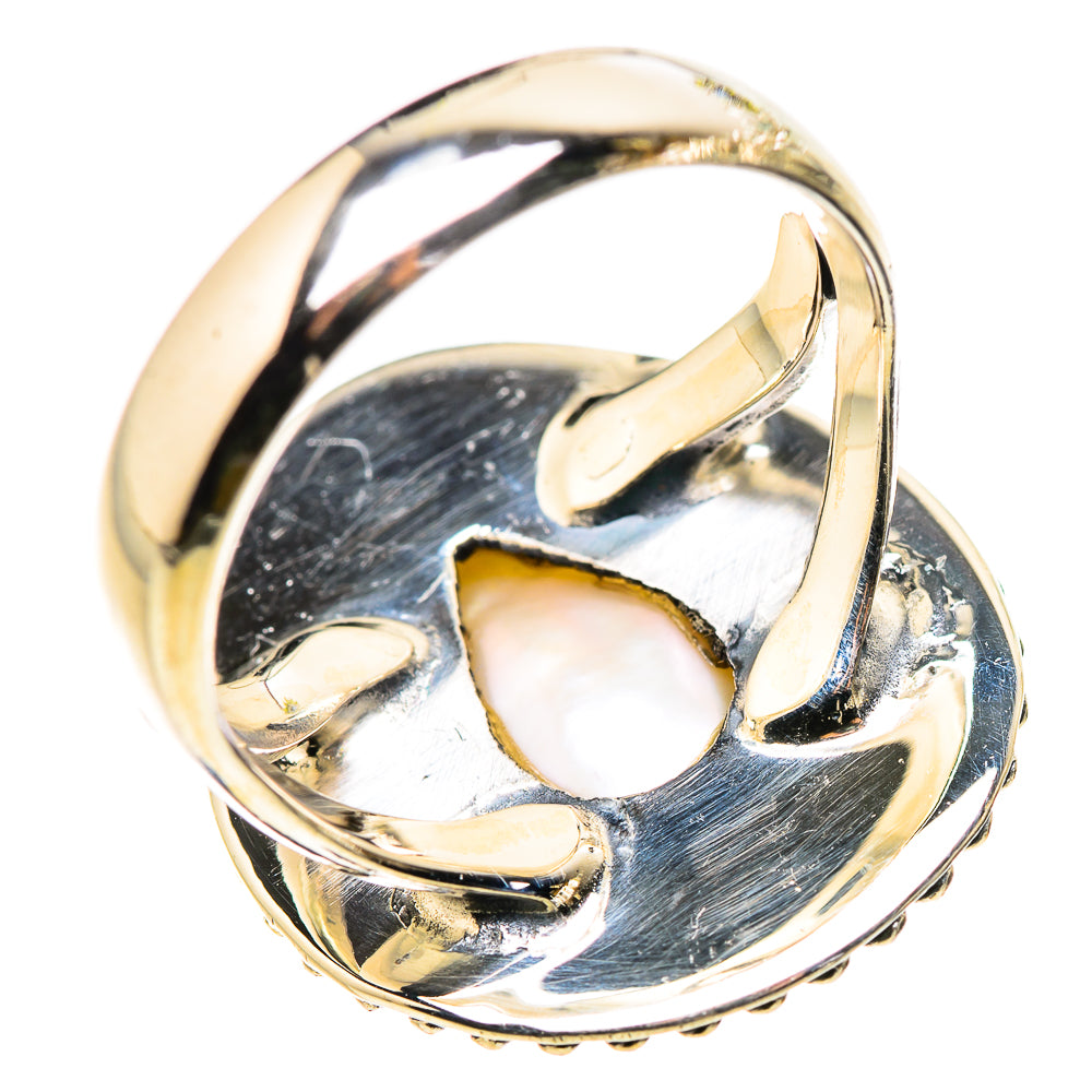 Biwa Pearl Rings handcrafted by Ana Silver Co - RING132366 - Photo 3