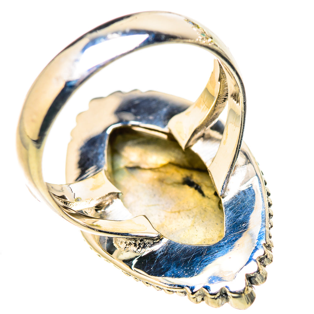 Labradorite Rings handcrafted by Ana Silver Co - RING132367 - Photo 3