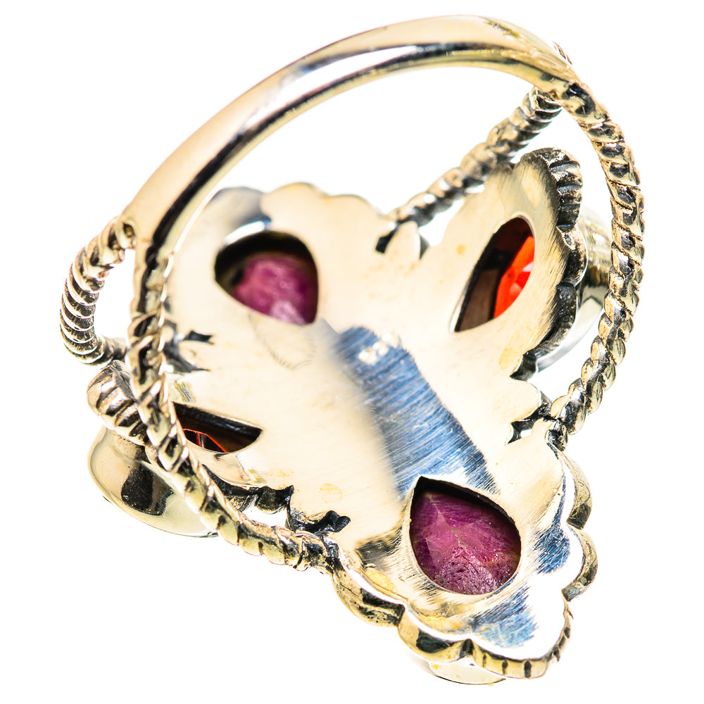 Ruby Rings handcrafted by Ana Silver Co - RING132379 - Photo 3
