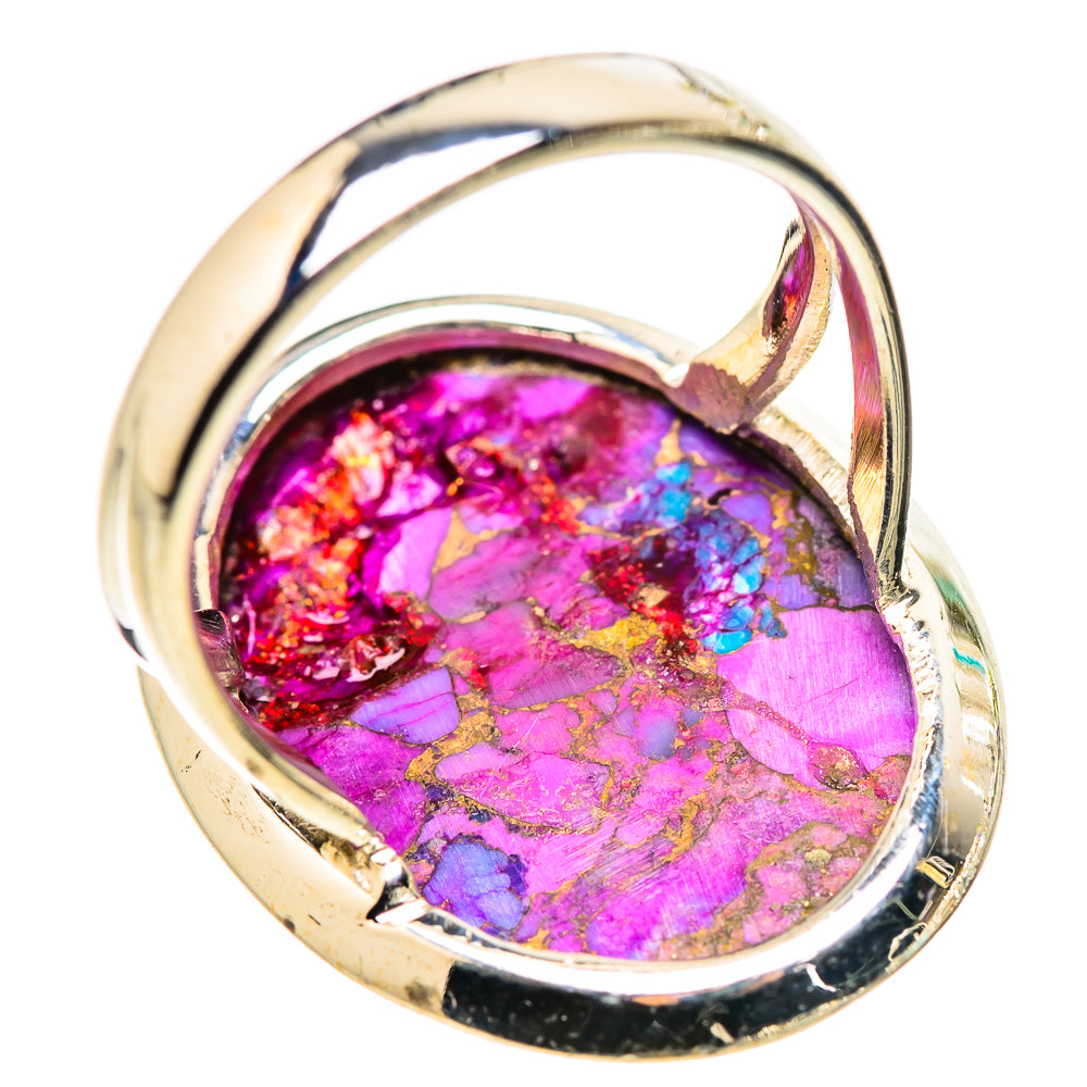 Purple Copper Composite Turquoise Rings handcrafted by Ana Silver Co - RING132383 - Photo 3