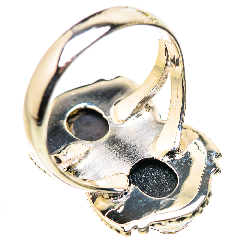 Black Druzy Rings handcrafted by Ana Silver Co - RING132384 - Photo 3