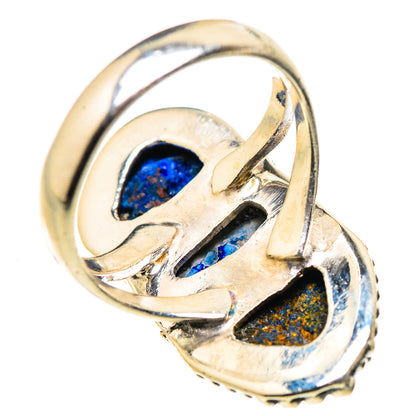 Lapis Lazuli Rings handcrafted by Ana Silver Co - RING132393 - Photo 3