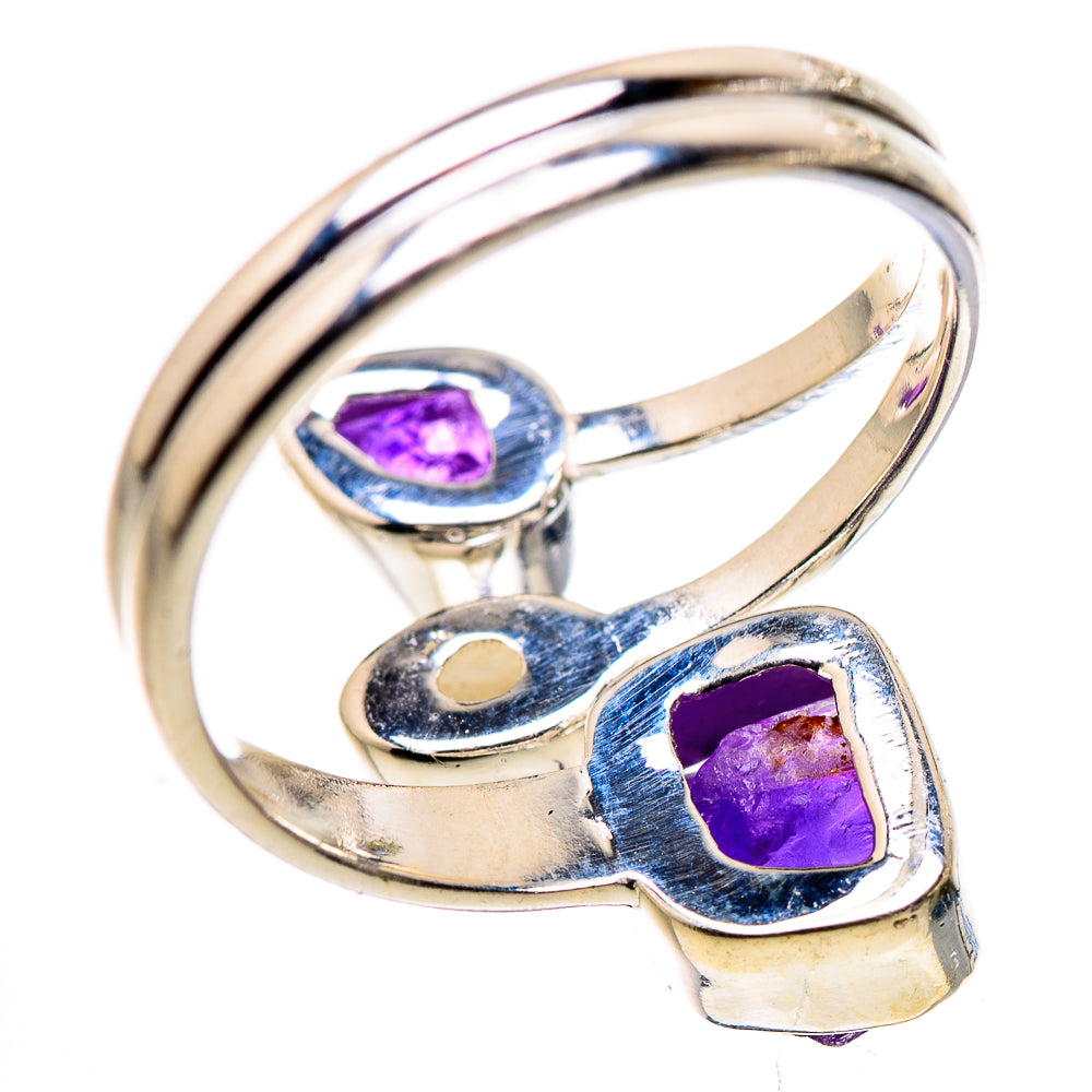 Amethyst Rings handcrafted by Ana Silver Co - RING132402 - Photo 3