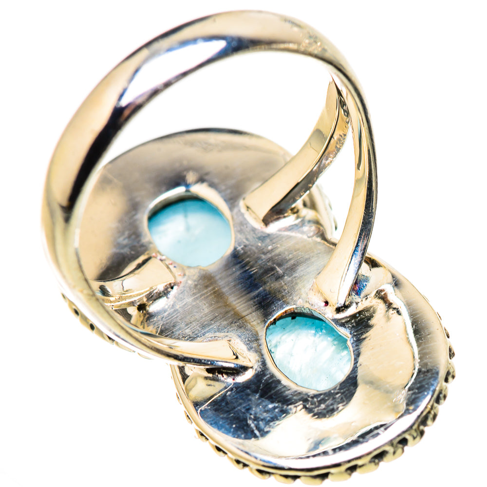 Aquamarine Rings handcrafted by Ana Silver Co - RING132412 - Photo 3