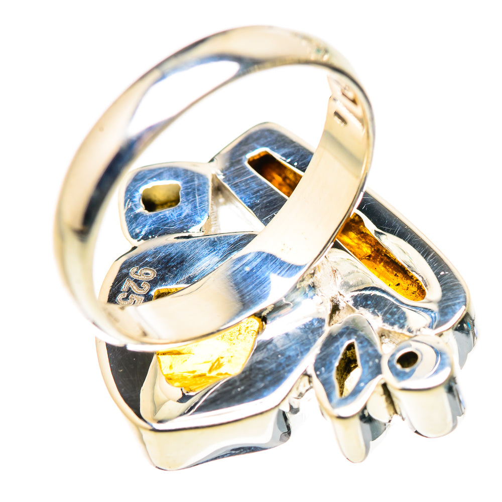 Citrine Rings handcrafted by Ana Silver Co - RING132418 - Photo 3
