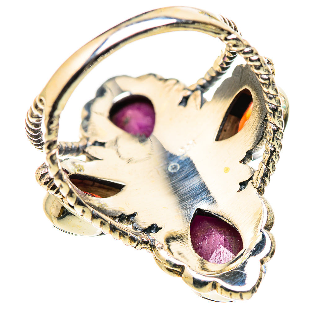 Ruby Rings handcrafted by Ana Silver Co - RING132421 - Photo 3
