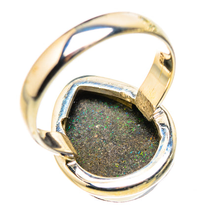 Andamooka Opal Rings handcrafted by Ana Silver Co - RING132428 - Photo 3