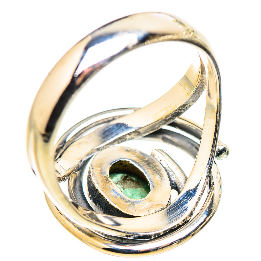 Green Tourmaline Rings handcrafted by Ana Silver Co - RING132430 - Photo 3
