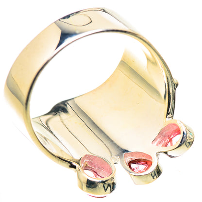 Pink Tourmaline Rings handcrafted by Ana Silver Co - RING132438 - Photo 3