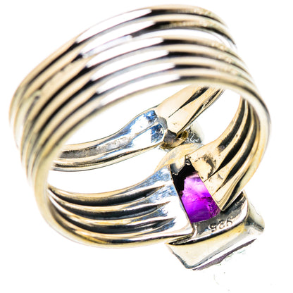 Amethyst Rings handcrafted by Ana Silver Co - RING132440 - Photo 3