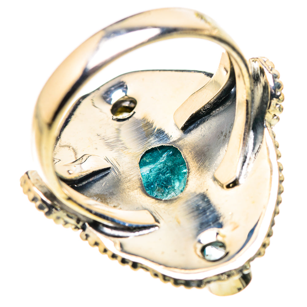 Blue Fluorite Rings handcrafted by Ana Silver Co - RING132444 - Photo 3
