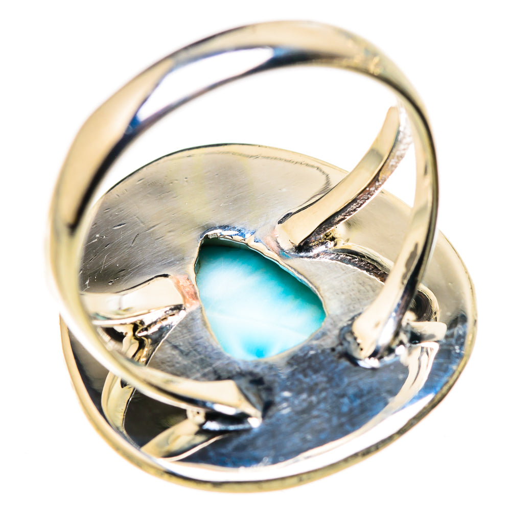 Larimar Rings handcrafted by Ana Silver Co - RING132445 - Photo 3