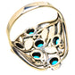 Swiss Blue Topaz Rings handcrafted by Ana Silver Co - RING132446 - Photo 3