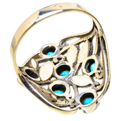 Swiss Blue Topaz Rings handcrafted by Ana Silver Co - RING132446 - Photo 3