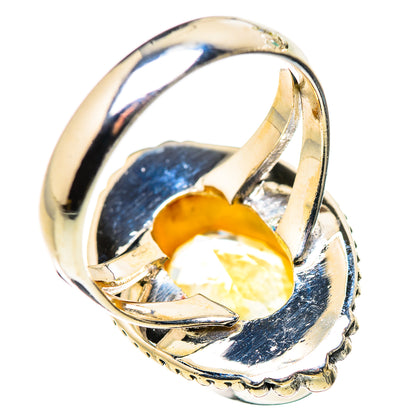 Citrine Rings handcrafted by Ana Silver Co - RING132449 - Photo 3