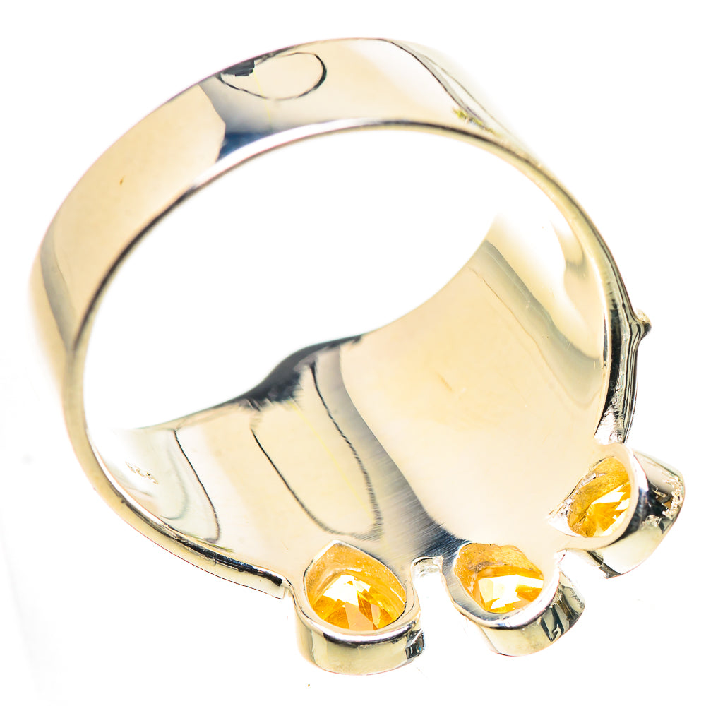 Citrine Rings handcrafted by Ana Silver Co - RING132450 - Photo 3