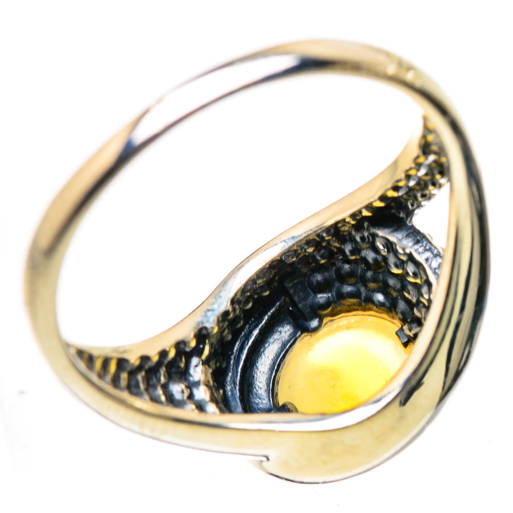 Ethiopian Opal Rings handcrafted by Ana Silver Co - RING132461 - Photo 3