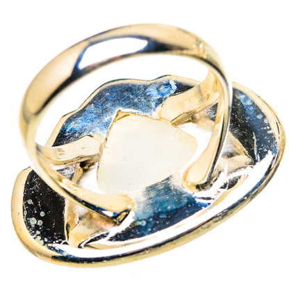 Rainbow Moonstone Rings handcrafted by Ana Silver Co - RING132474 - Photo 3