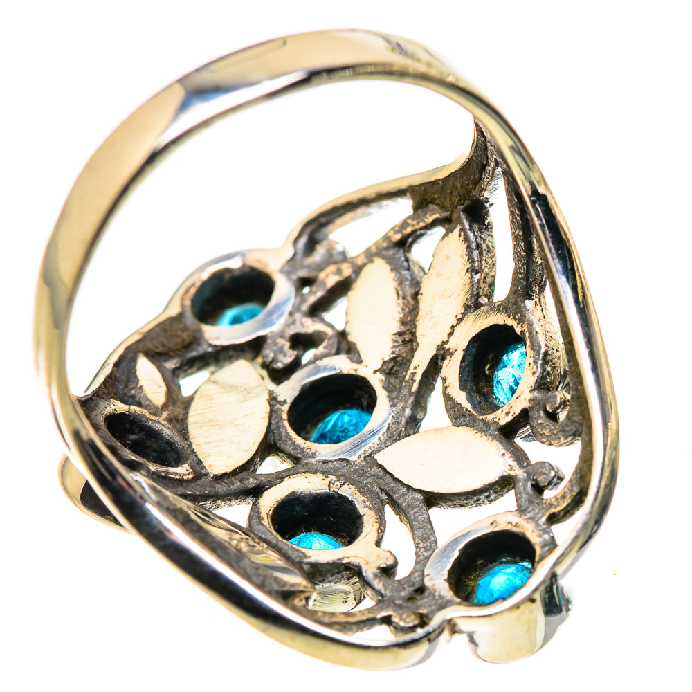 Swiss Blue Topaz Rings handcrafted by Ana Silver Co - RING132476 - Photo 3