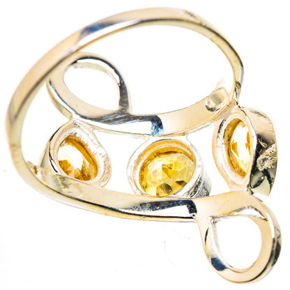 Citrine Rings handcrafted by Ana Silver Co - RING132482 - Photo 3