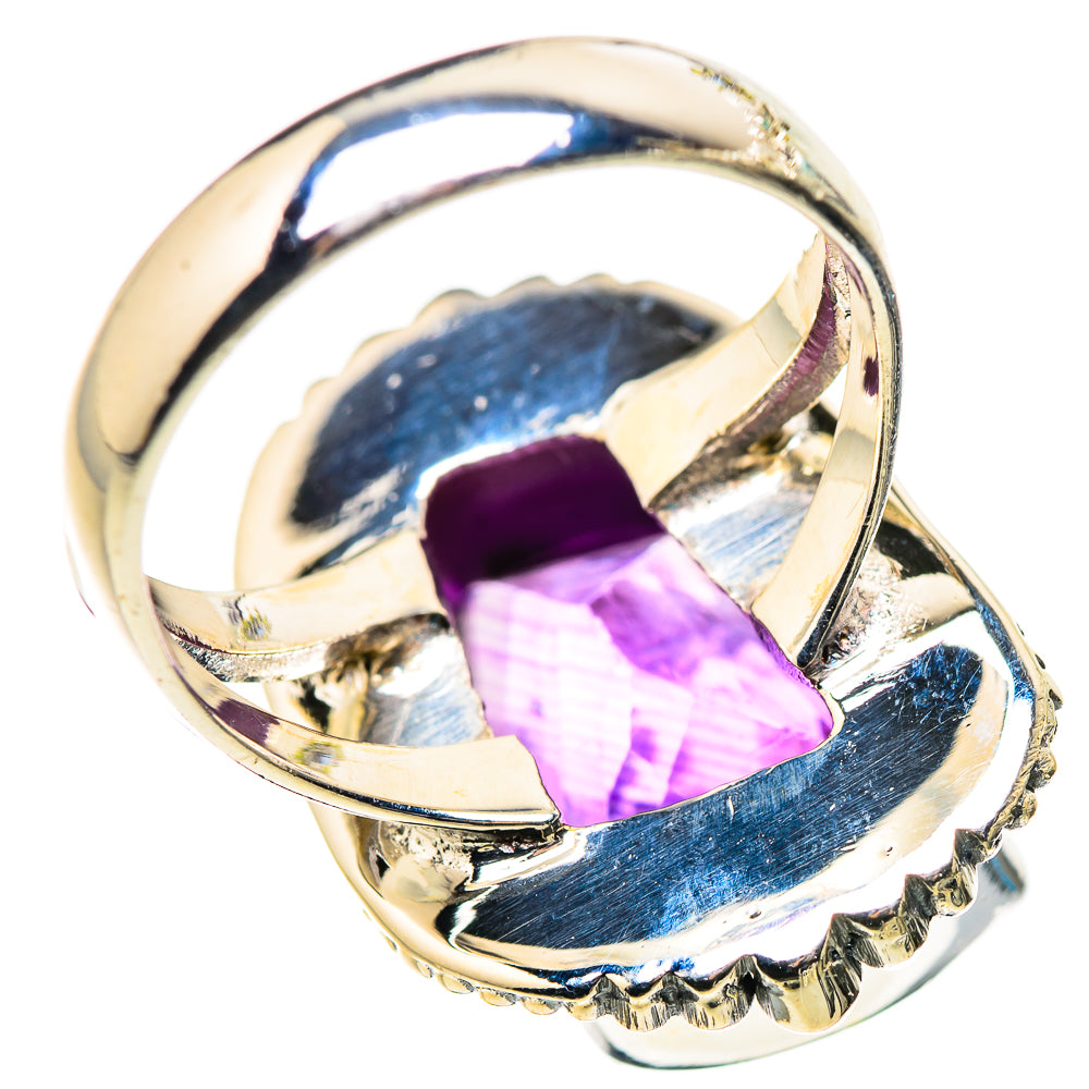 Amethyst Rings handcrafted by Ana Silver Co - RING132484 - Photo 3