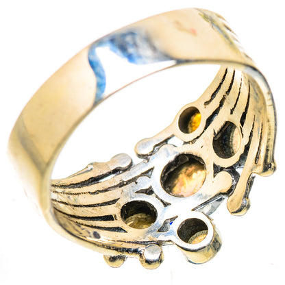 Ethiopian Opal Rings handcrafted by Ana Silver Co - RING132490 - Photo 3