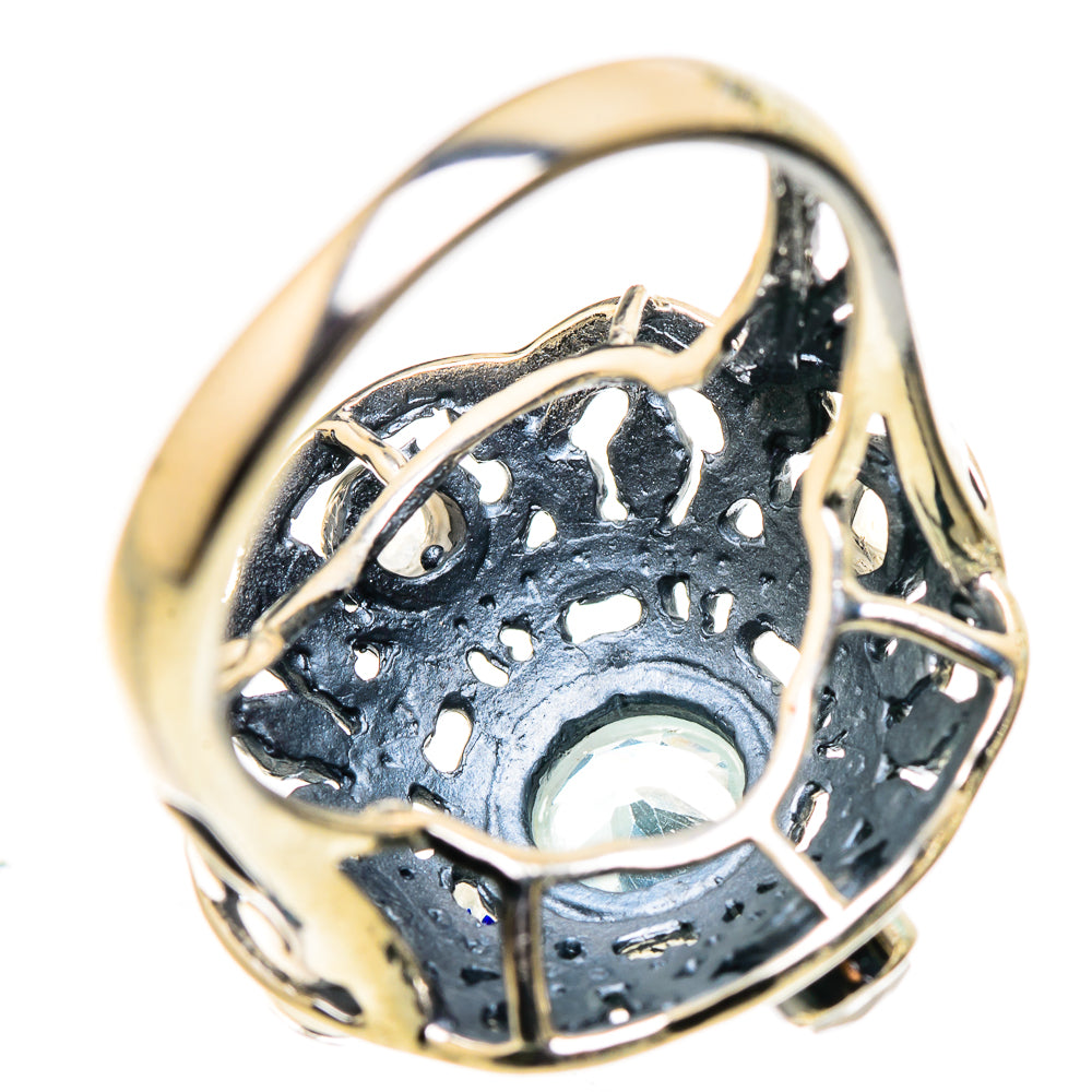 Blue Topaz Rings handcrafted by Ana Silver Co - RING132493 - Photo 3
