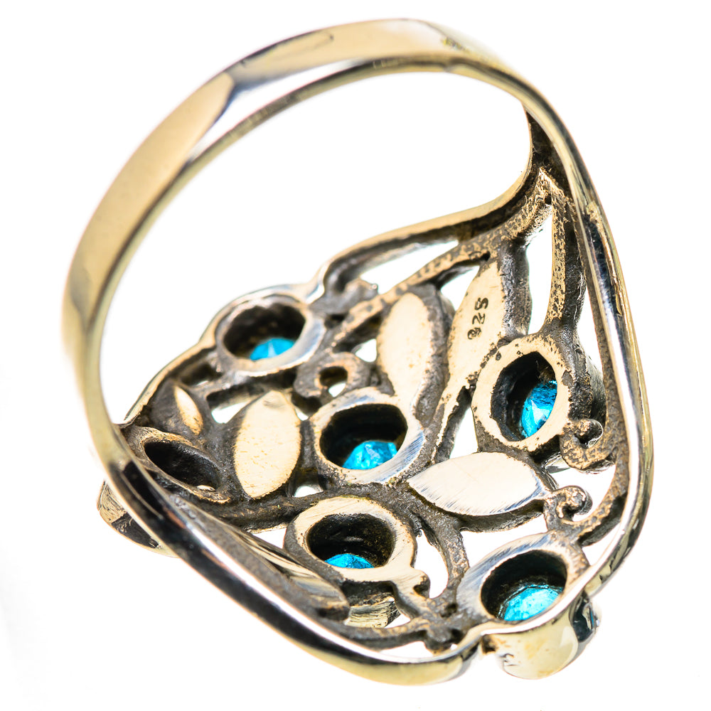 Swiss Blue Topaz Rings handcrafted by Ana Silver Co - RING132505 - Photo 3