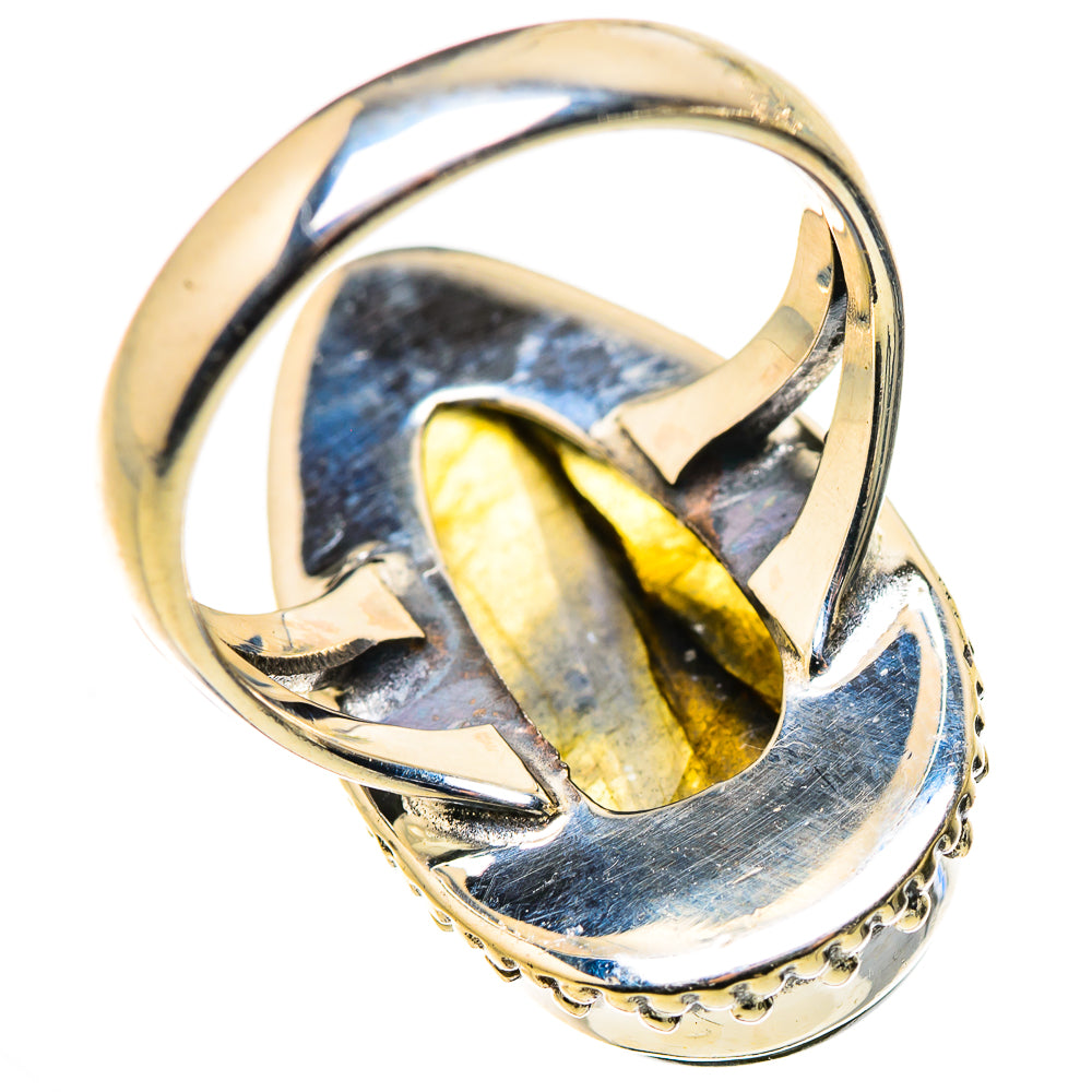 Labradorite Rings handcrafted by Ana Silver Co - RING132506 - Photo 3