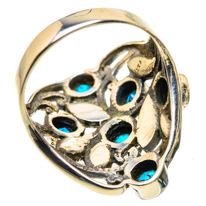 Swiss Blue Topaz Rings handcrafted by Ana Silver Co - RING132516 - Photo 3