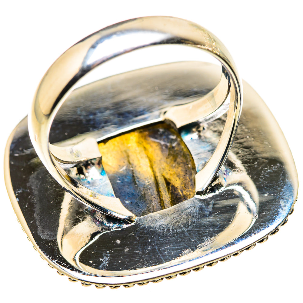 Labradorite Rings handcrafted by Ana Silver Co - RING132521 - Photo 3