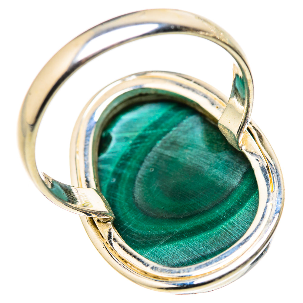 Malachite Rings handcrafted by Ana Silver Co - RING132522 - Photo 3