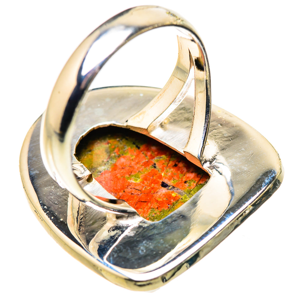 Unakite Rings handcrafted by Ana Silver Co - RING132526 - Photo 3