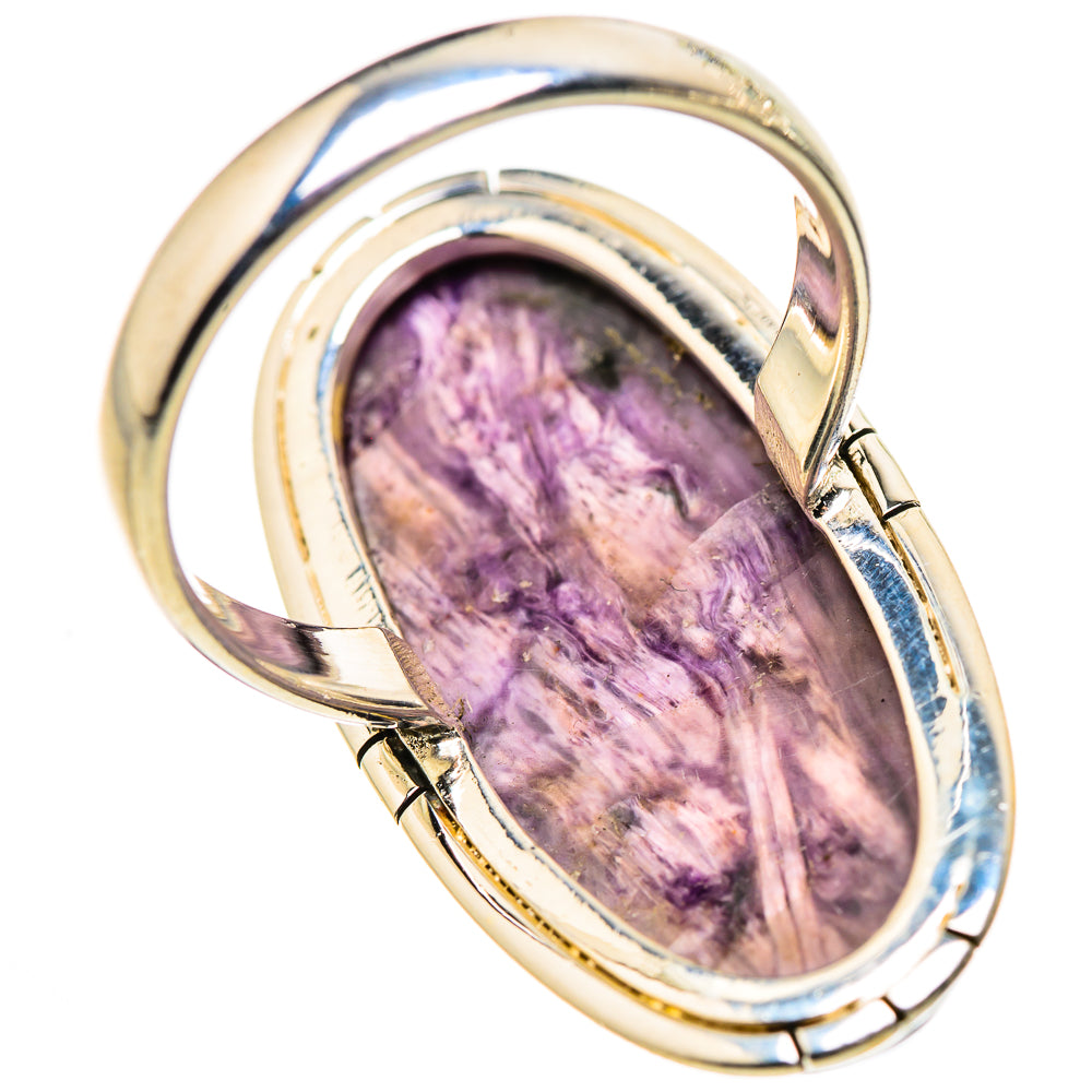 Charoite Rings handcrafted by Ana Silver Co - RING132532 - Photo 3
